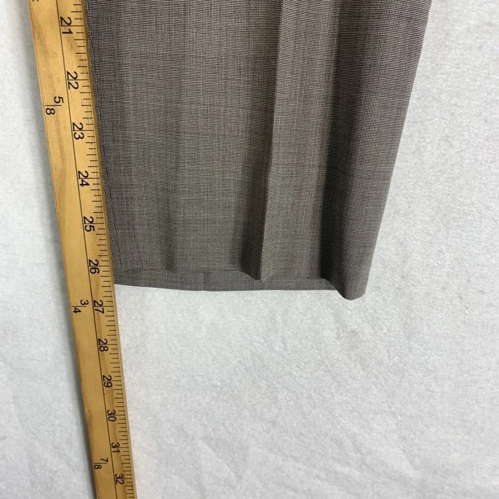 Canali 1934 Pants Mens 34 Gray Wool Classic Fit Dress Trousers Made Italy